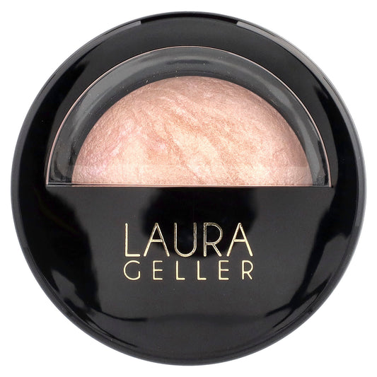 Laura Geller, Baked Blush-N-Brighten, Marbleized Blush, Ethereal Rose, 0.16 oz (4.5 g) - Image 1
