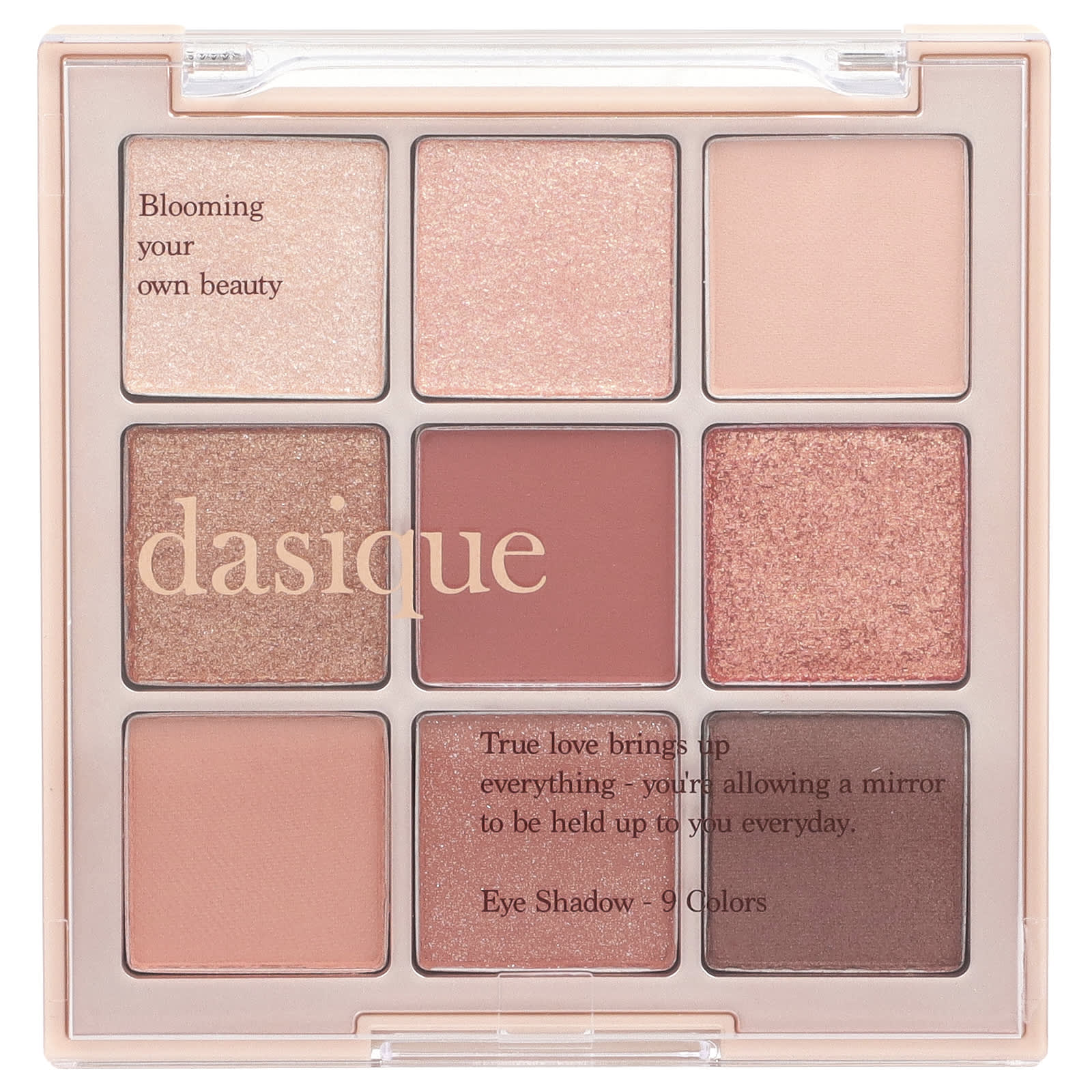 Dasique 9-Color Rose Petal Eye Shadow Palette - Image 1