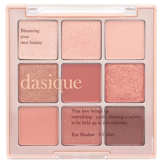 Dasique 9-Color Rose Petal Eye Shadow Palette - Image 1