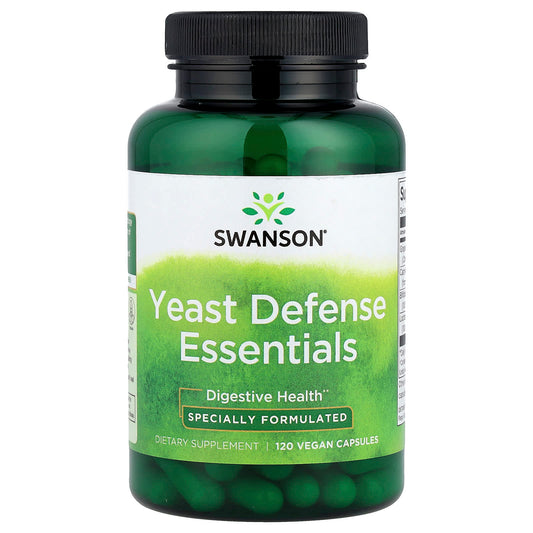 Swanson, Yeast Defense Essentials, 120 Vegan Capsules - Image 1