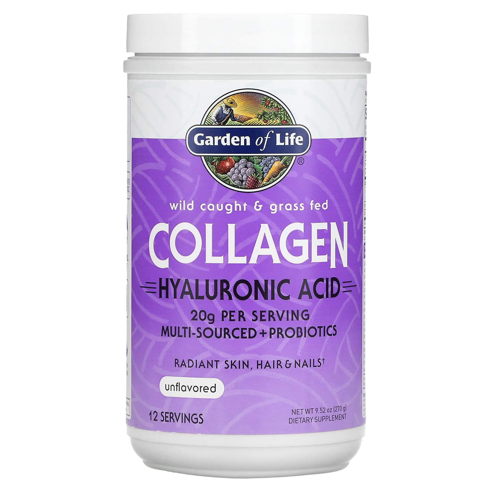 Garden of Life Wild Caught & Grass Fed Collagen Supplement - Image 1