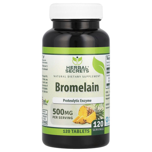 Bromelain Supplement, 500mg, Natural Enzyme for Digestive Health - Image 1