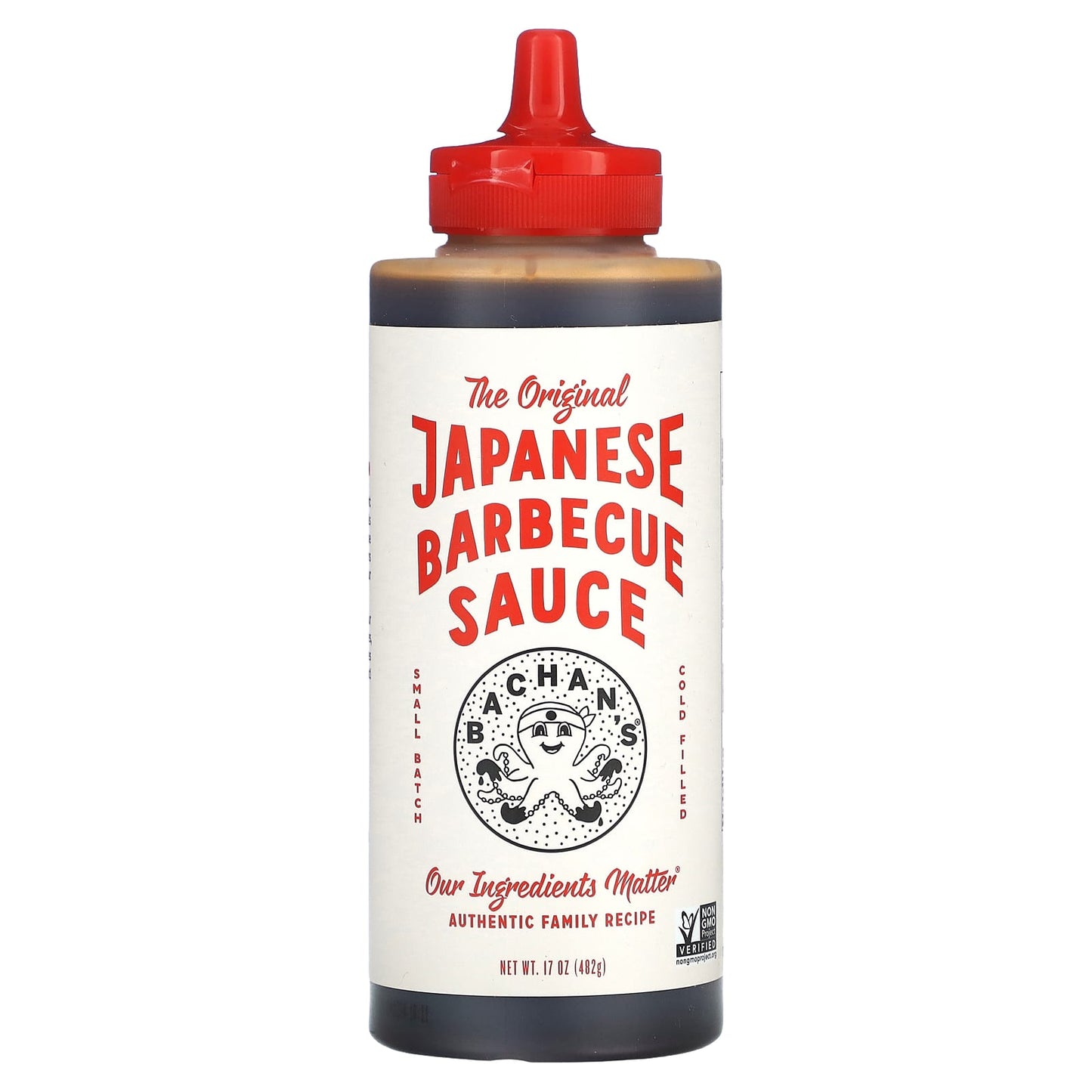 Bachan's Authentic Japanese Barbecue Sauce, 17 oz, Non-GMO & Preservative-Free - Image 1