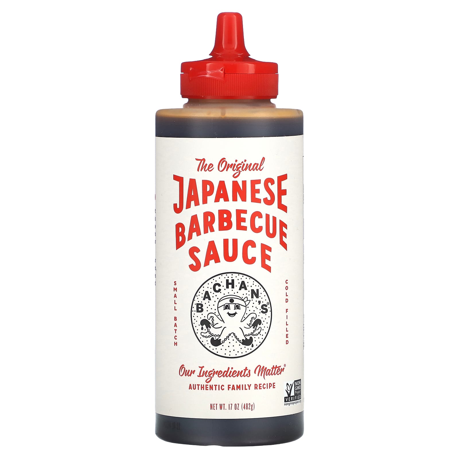 Bachan's Authentic Japanese Barbecue Sauce, 17 oz, Non-GMO & Preservative-Free - Image 1