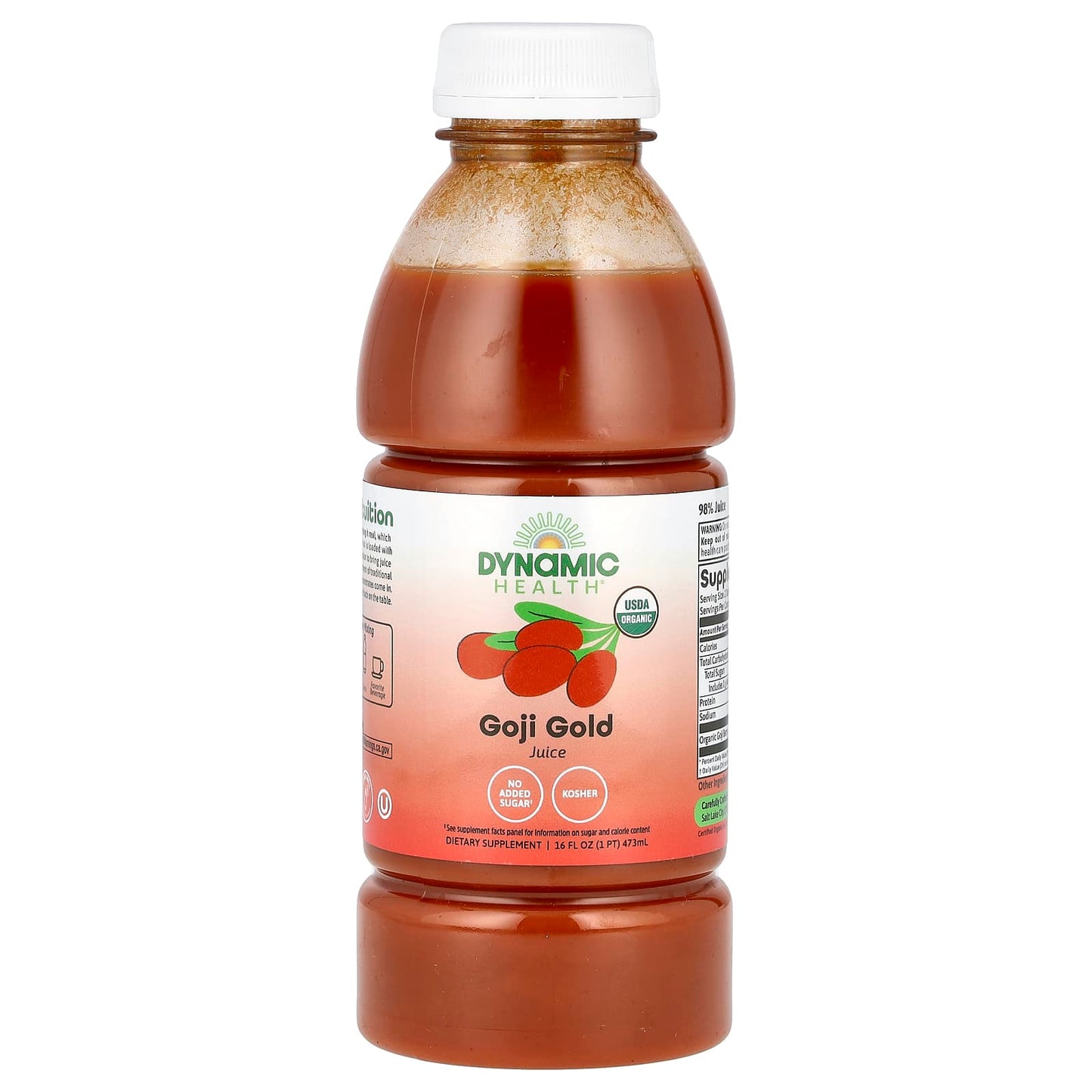 Organic Goji Gold Juice by Dynamic Health - 16 fl oz - Image 1