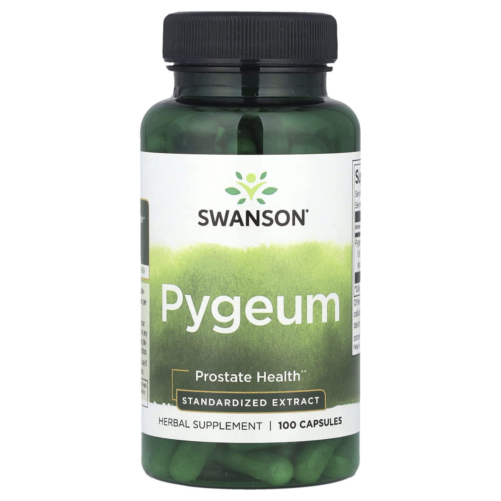 Swanson, Pygeum, 250 mg, 100 Capsules (125 mg Per Capsule) - Image 1