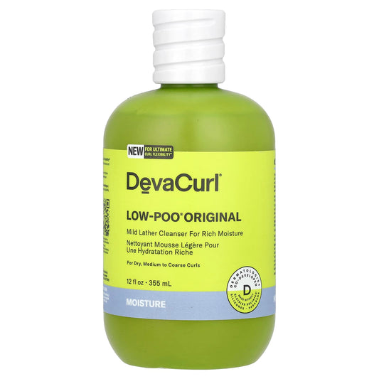 DevaCurl Low-Poo Original Cleanser for Dry to Coarse Curls 355ml - Image 1