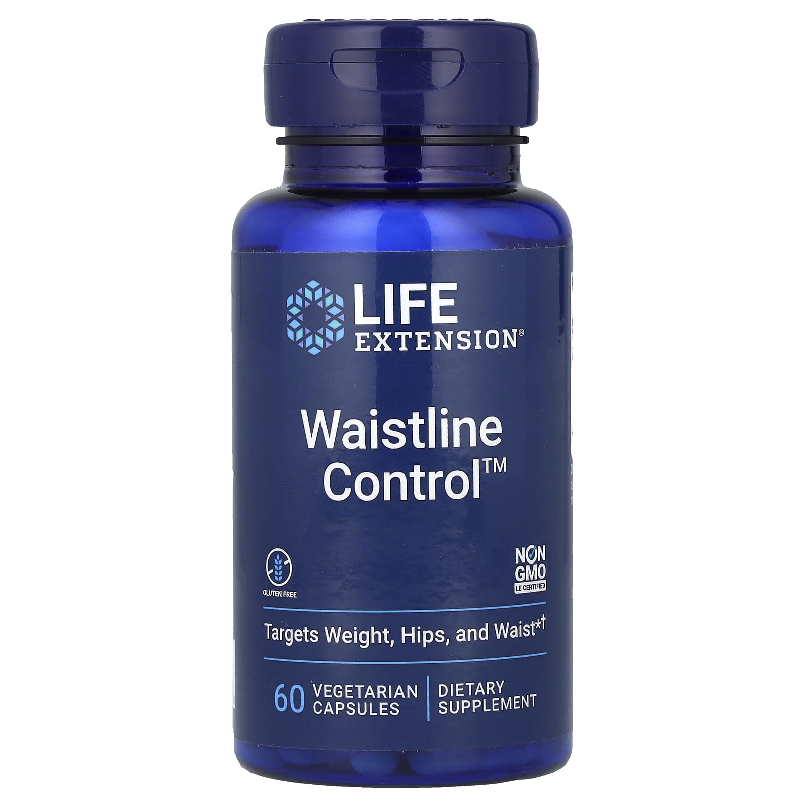 Life Extension, Waistline Control™, 60 Vegetarian Capsules - Image 1