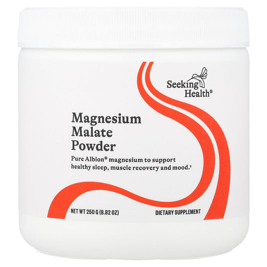 Seeking Health, Magnesium Malate Powder, 500 mg, 8.82 oz (250 g) - Image 1