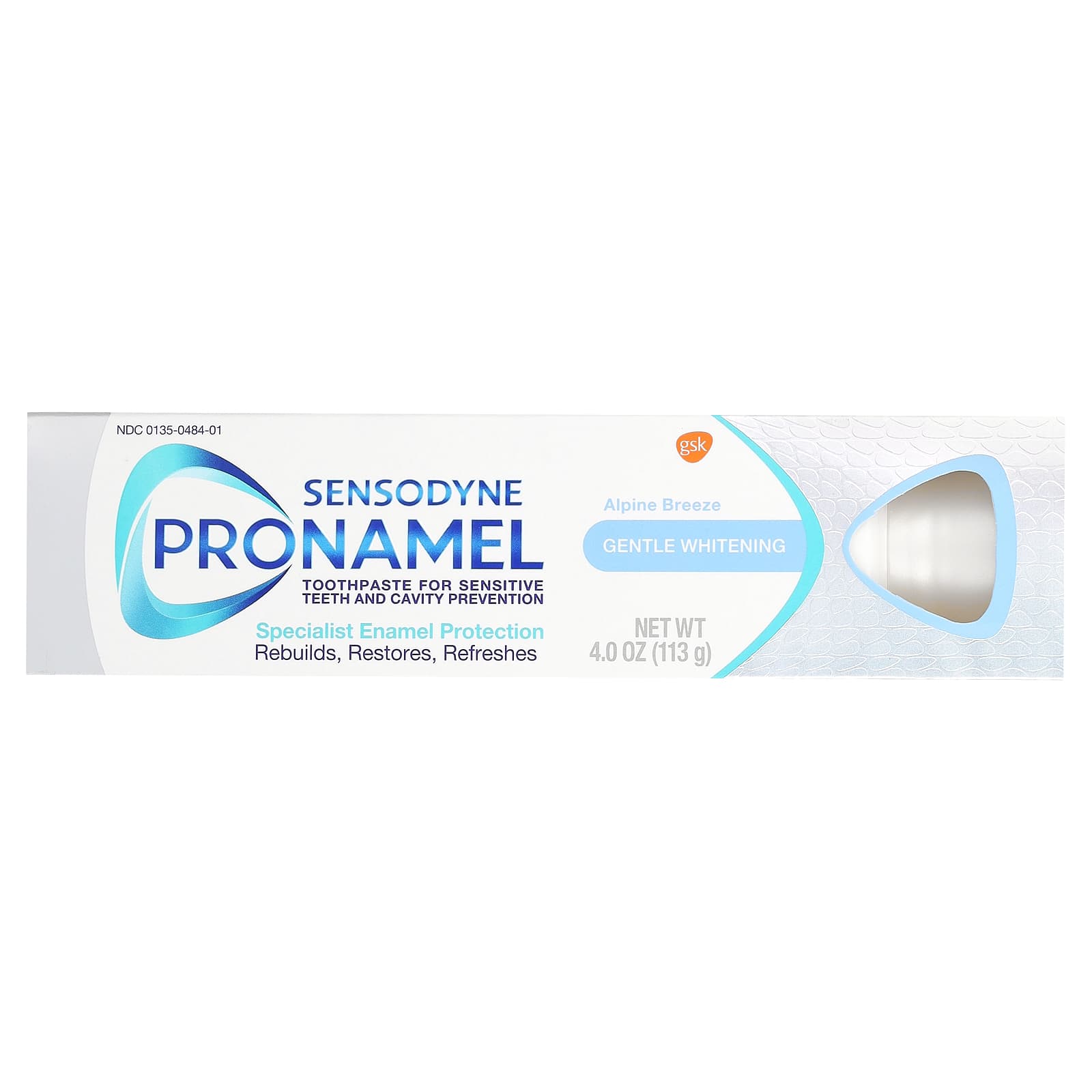 Sensodyne, ProNamel, Gentle Whitening Toothpaste, Alpine Breeze, 4 oz (113 g) - Image 2