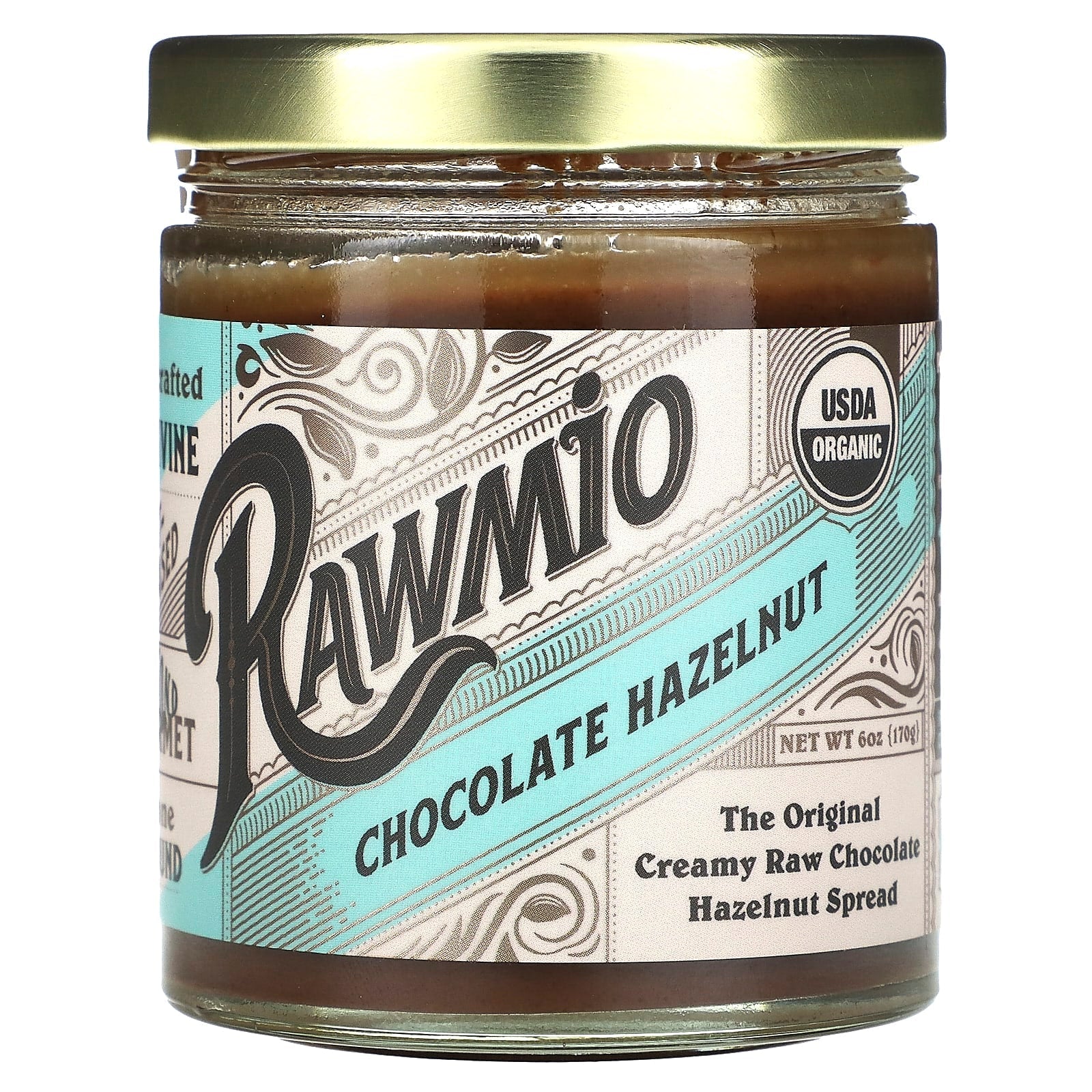 Rawmio, Chocolate Hazelnut Spread, 6 oz (170 g) - Image 1