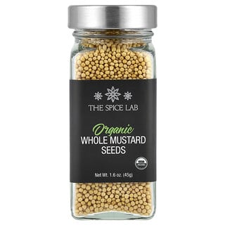 The Spice Lab USDA Organic Whole Mustard Seeds, 1.6 oz