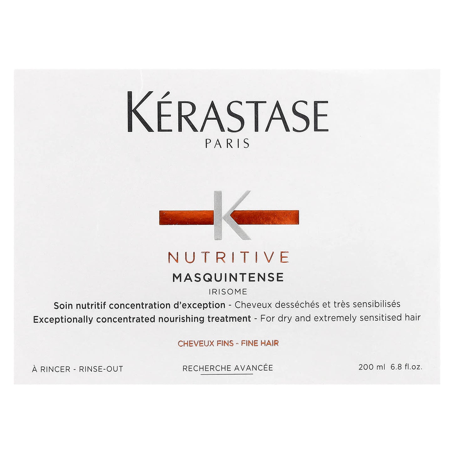 Kerastase, Nutritive, Masquintense, For Dry and Extremely Sensitized Hair, 6.8 fl oz (200 ml) - Image 2