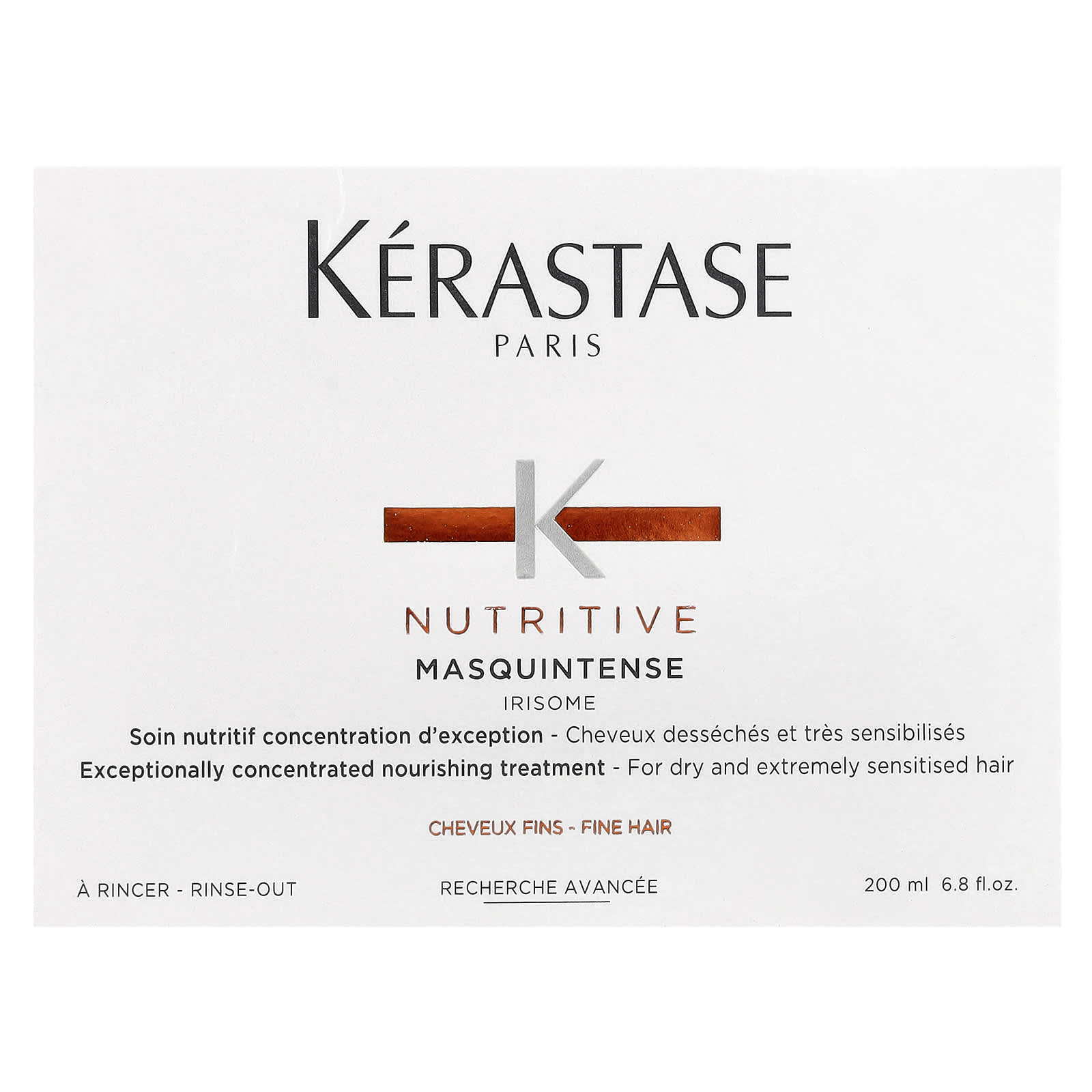 Kerastase, Nutritive, Masquintense, For Dry and Extremely Sensitized Hair, 6.8 fl oz (200 ml) - Image 2