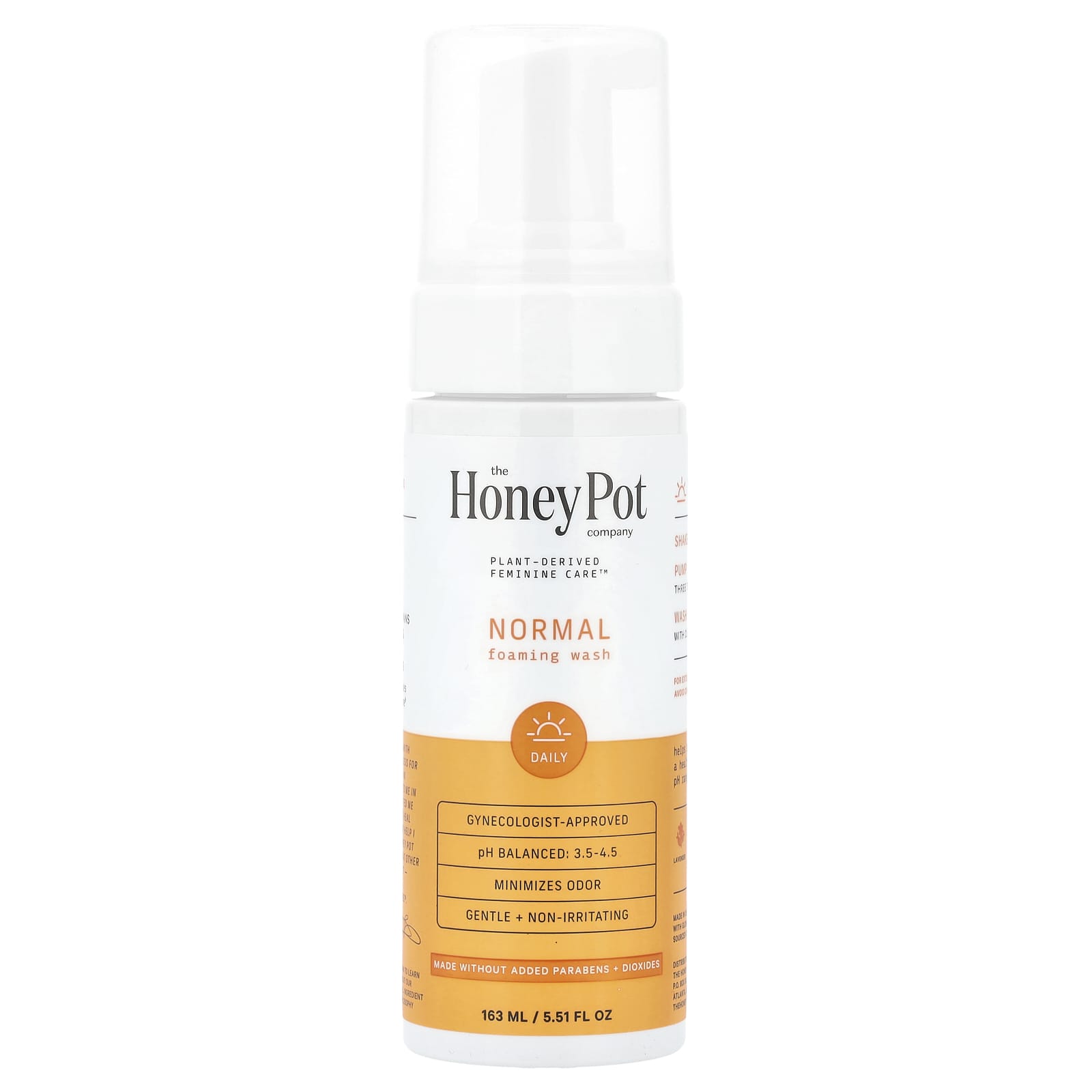 The Honey Pot Company, Foaming Wash, Normal, 5.51 fl oz (163 ml) - Image 1