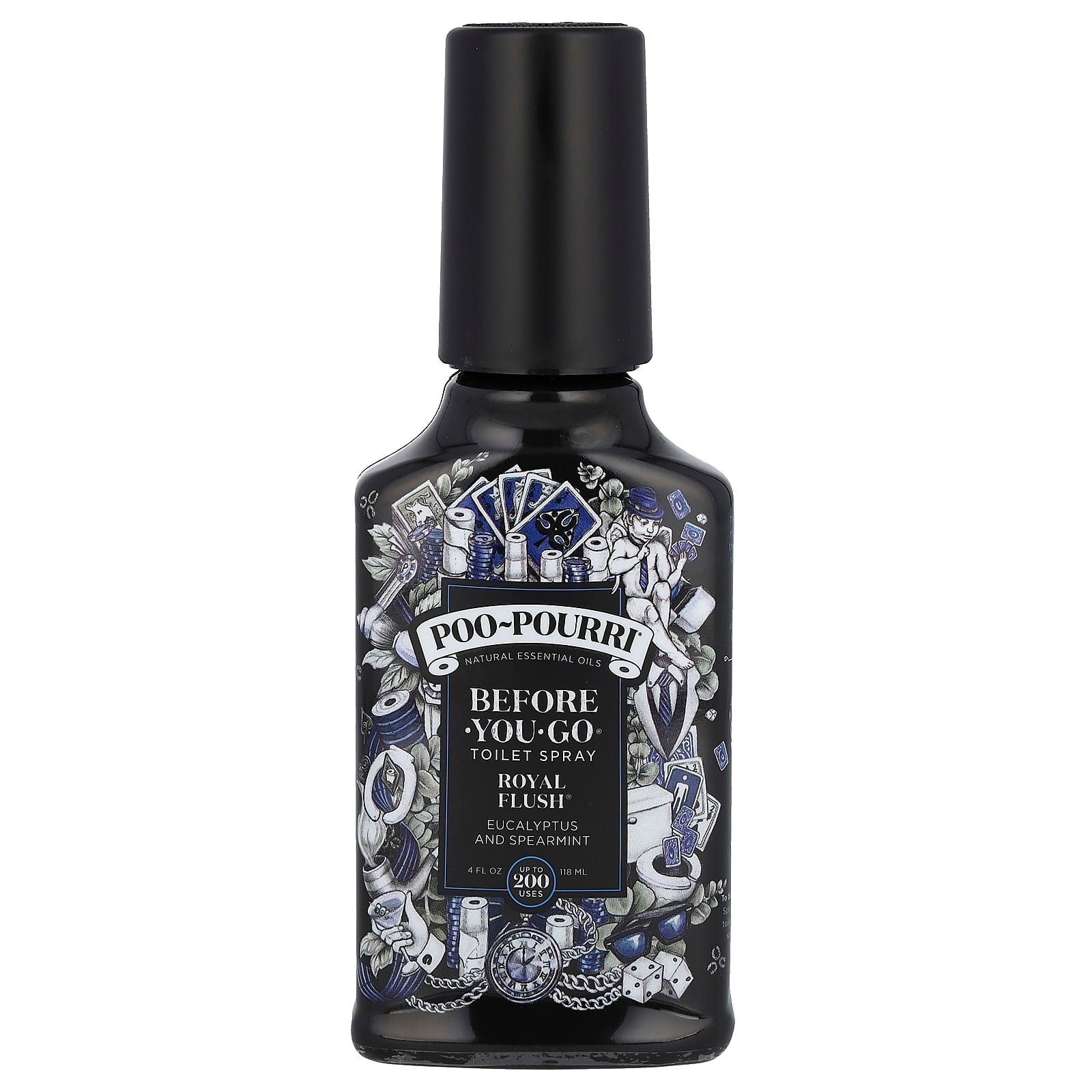 Poo-Pourri, Before-You-Go® Toilet Sprays, Royal Flush, 4 fl oz (118 ml) - Image 1