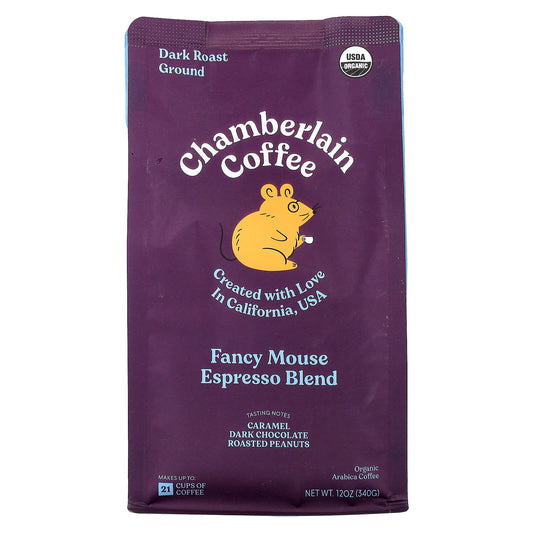 USDA Organic Dark Roast Coffee, Exquisite Blend, 12 oz (340g) - Image 1