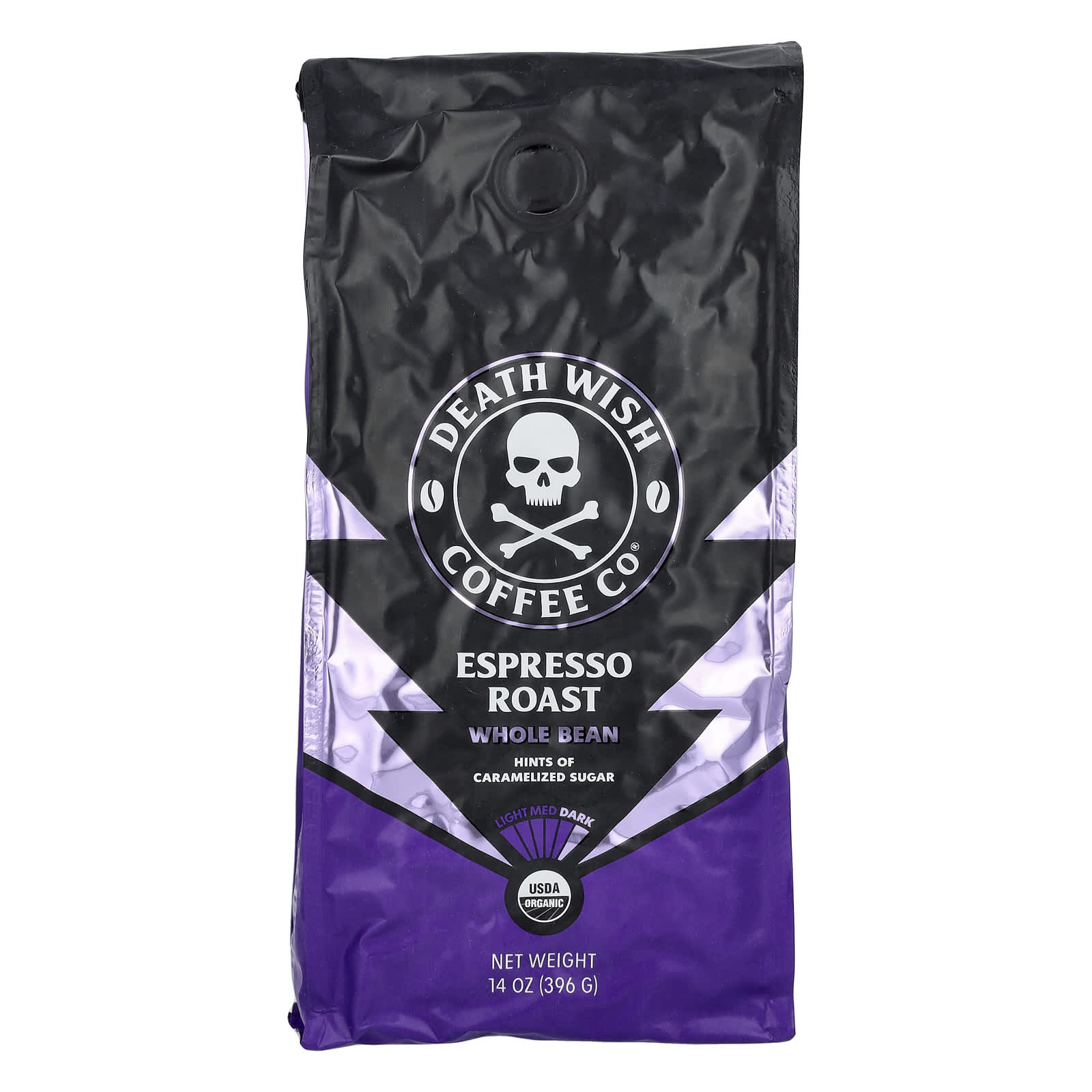 Death Wish Coffee - USDA Organic, Fair Trade, Intensely Strong Espresso Roast - Image 1