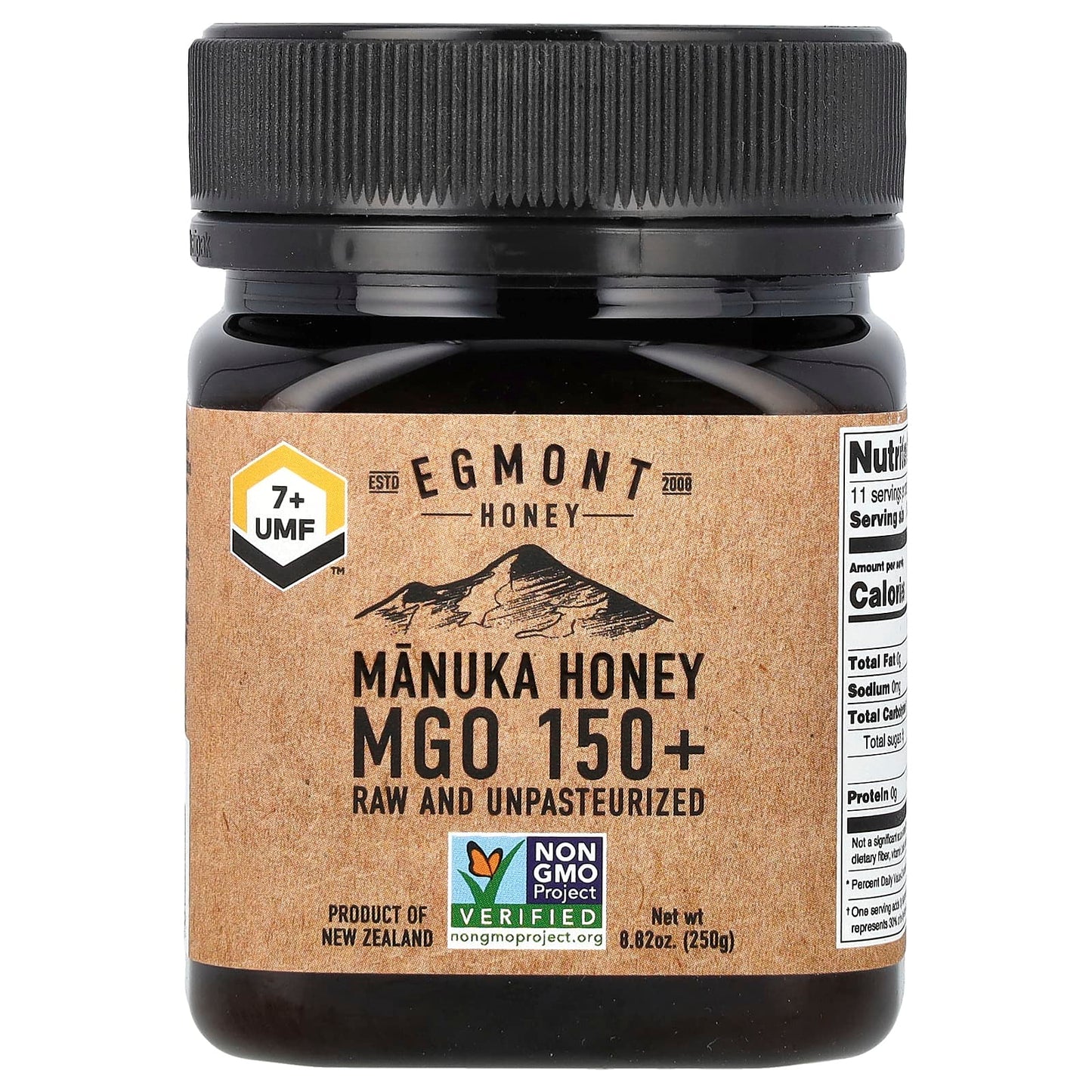 New Zealand Manuka Honey UMF 7+, MGO 150+, Raw & Unpasteurized - Image 1