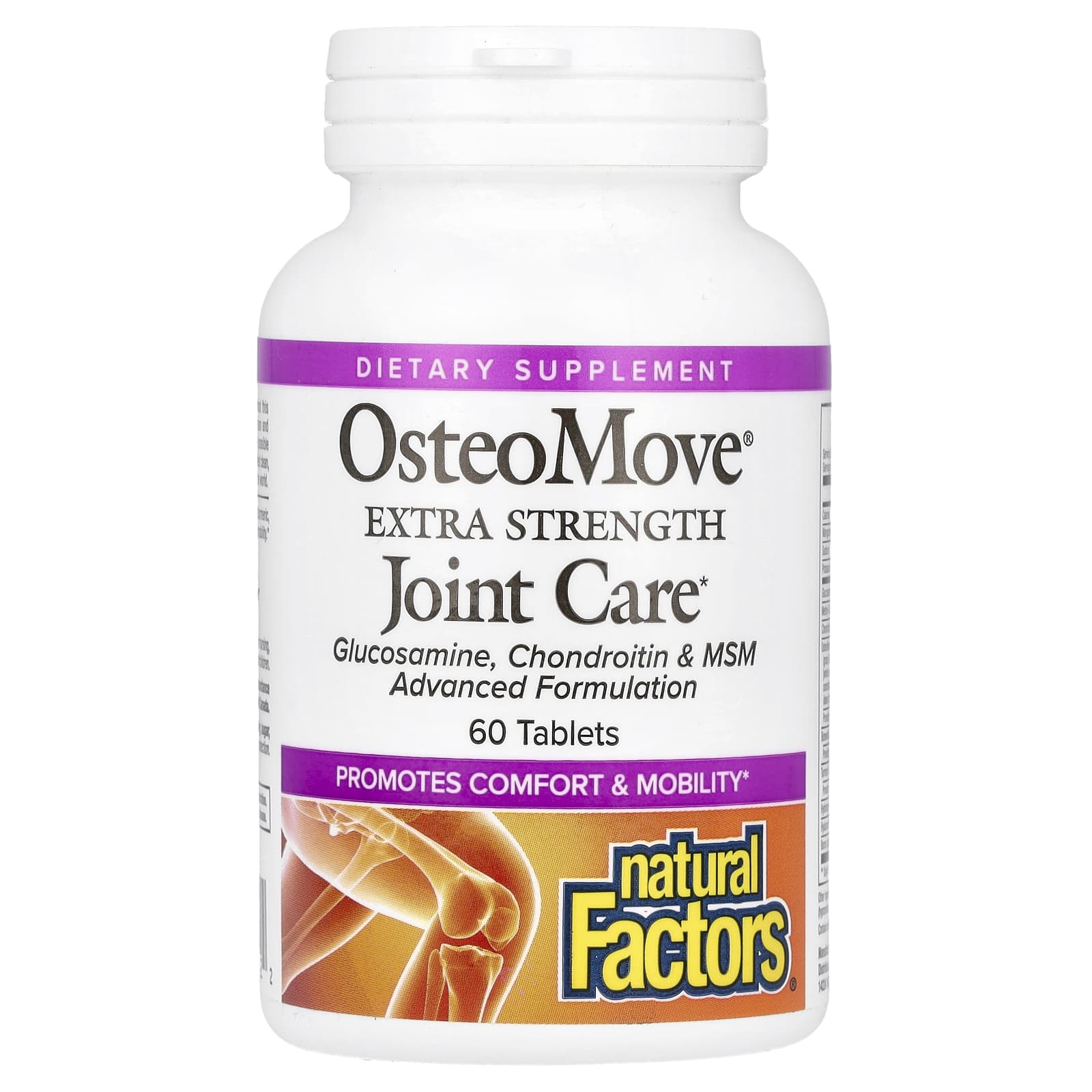 Natural Factors, OsteoMove®, Joint Care, Extra Strength , 60 Tablets - Image 1