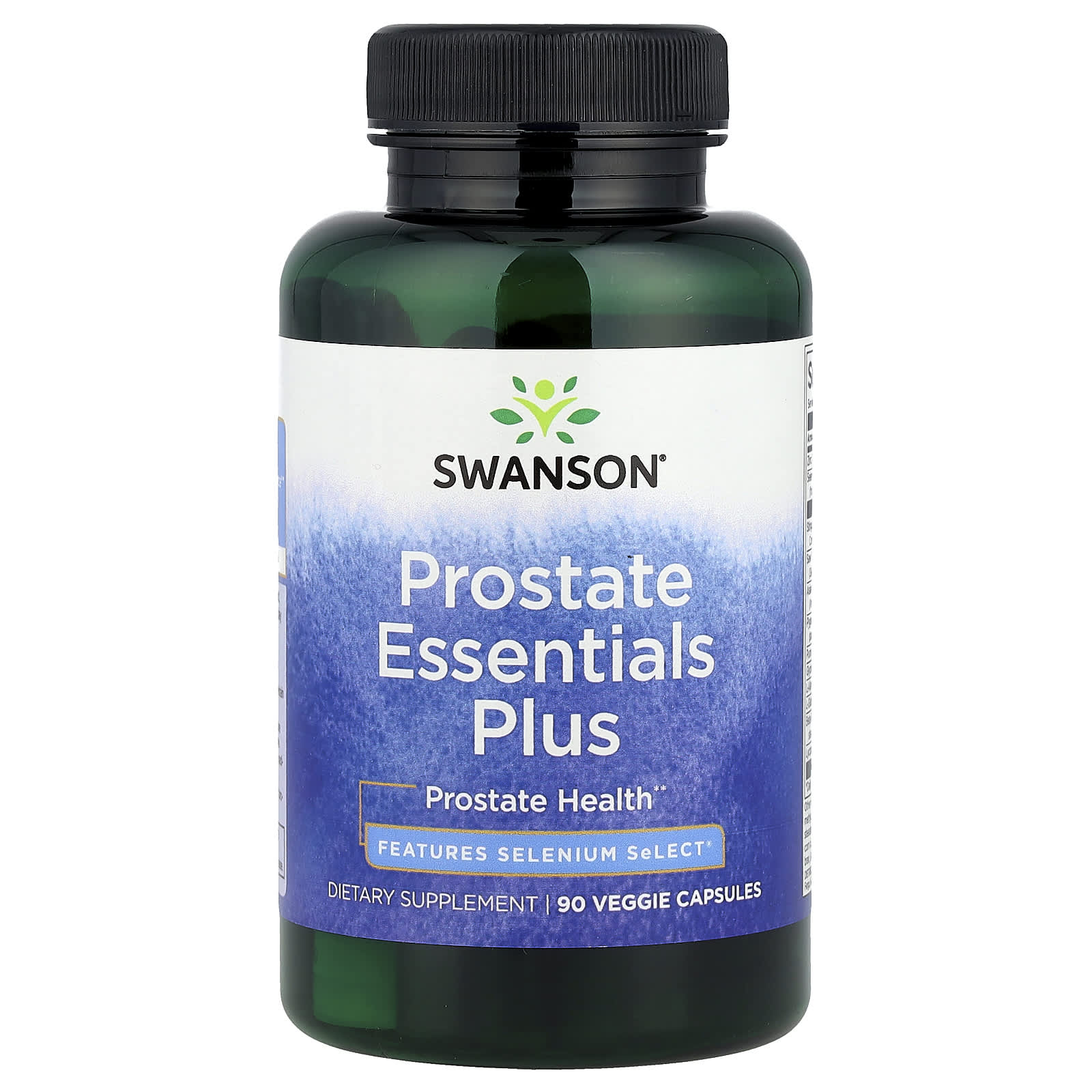Swanson, Prostate Essentials Plus, 90 Veggie Capsules - Image 1