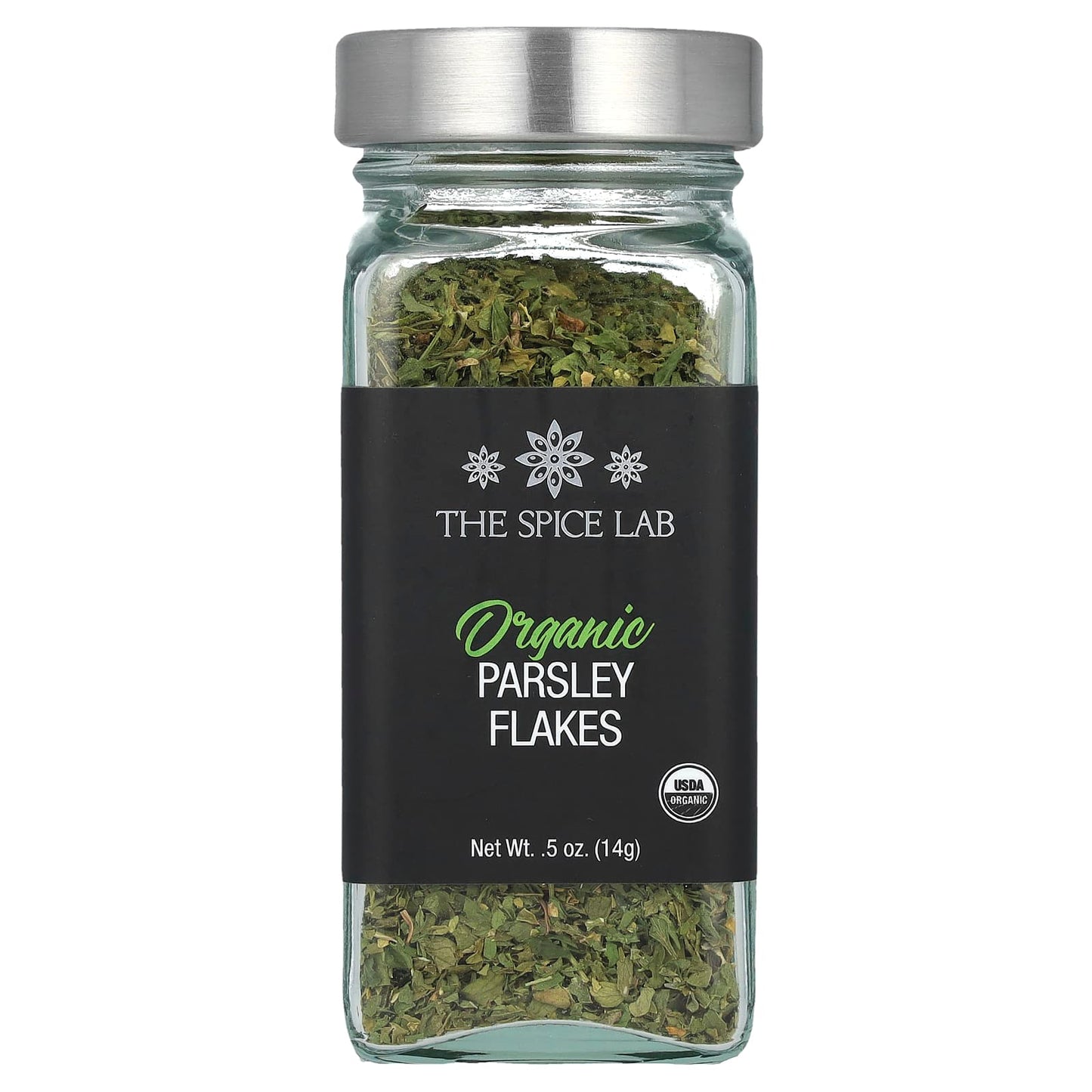 The Spice Lab, Organic Parsley Flakes, 0.5 oz (14 g) - Image 1