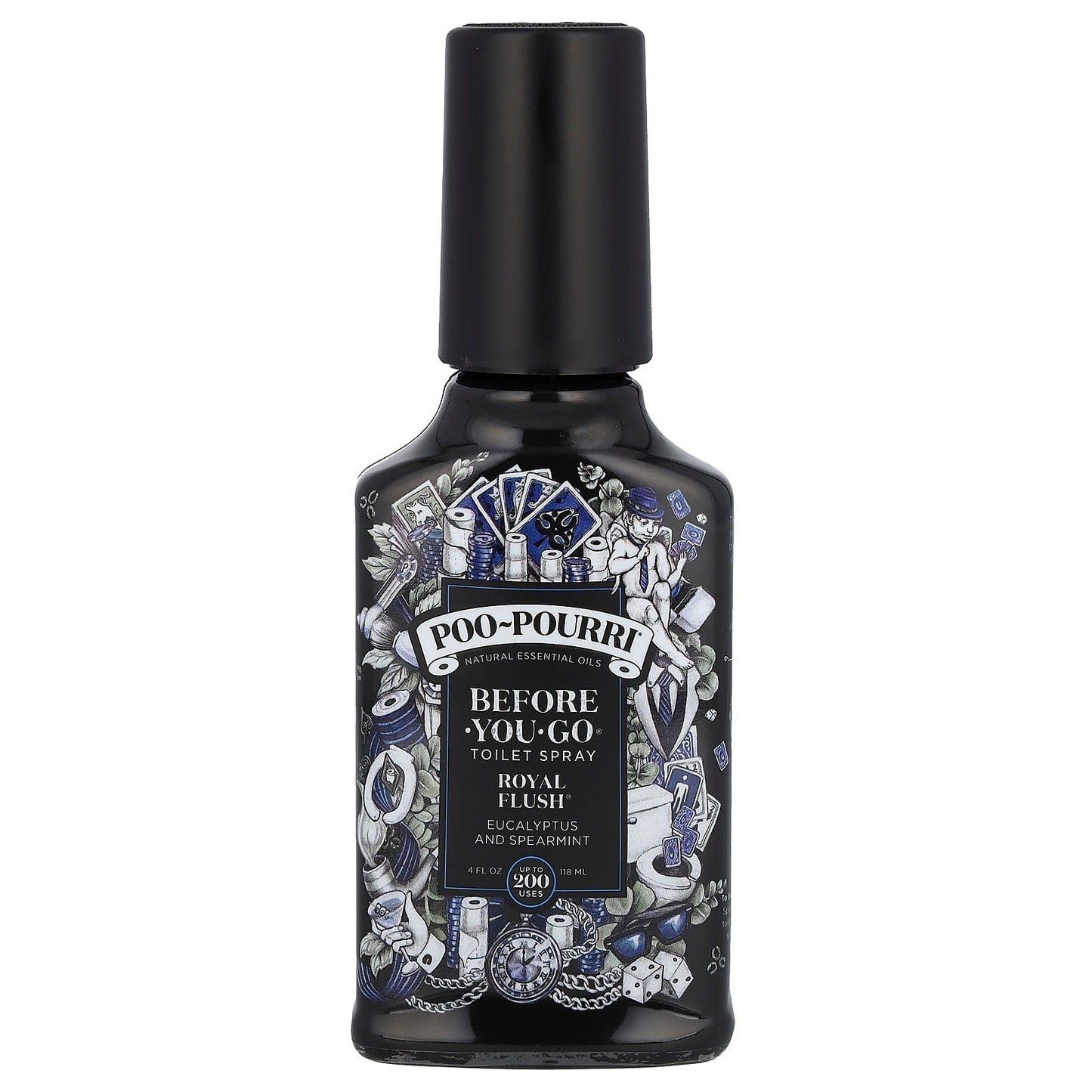 Poo-Pourri, Before-You-Go® Toilet Sprays, Royal Flush, 4 fl oz (118 ml) - Image 1