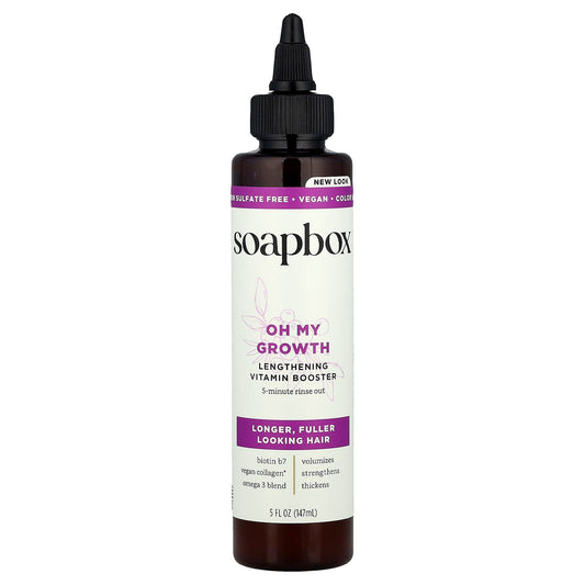 Soapbox, Oh My Growth, Lengthening Vitamin Booster, 5 fl oz (147 ml) - Image 1