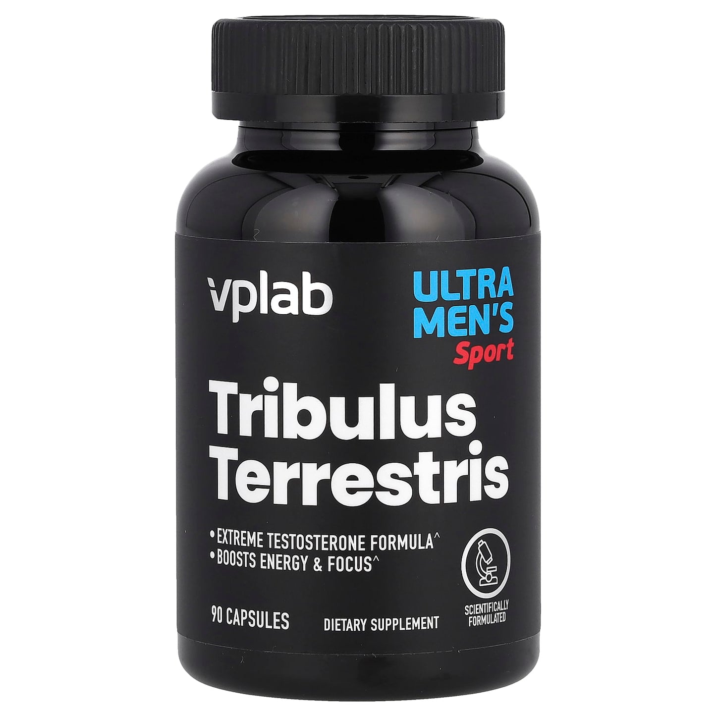 Vplab, Ultra Men's Sport, Tribulus Terrestris, 90 Capsules - Image 1