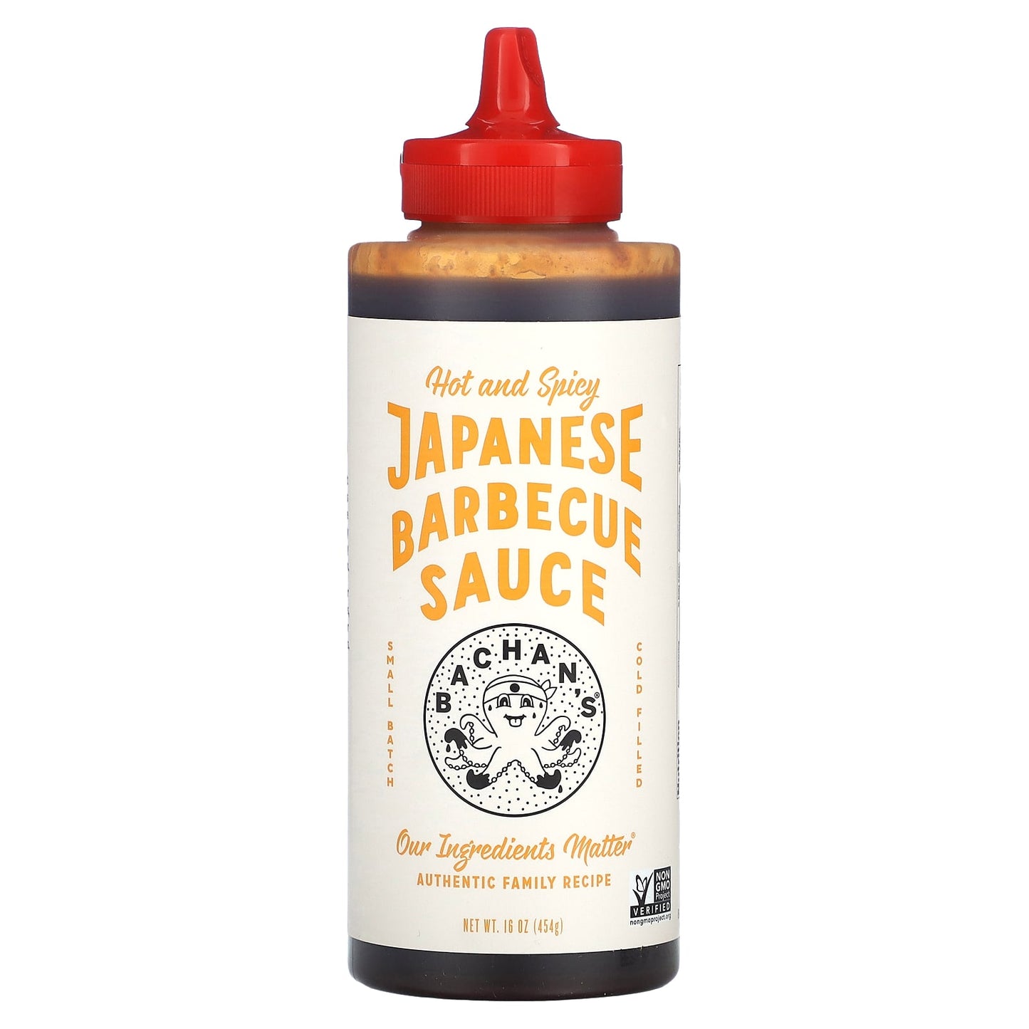 Hot and Spicy Japanese BBQ Sauce by Bachan's, 16 oz - Image 1