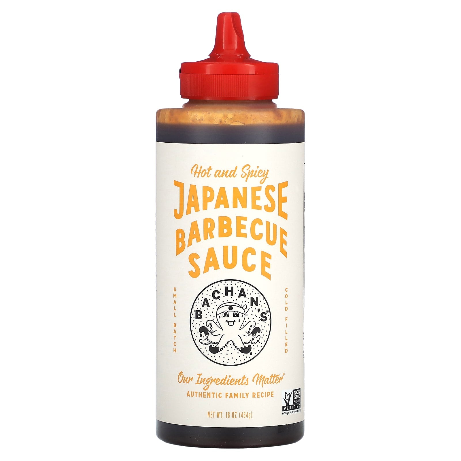 Hot and Spicy Japanese BBQ Sauce by Bachan's, 16 oz - Image 1