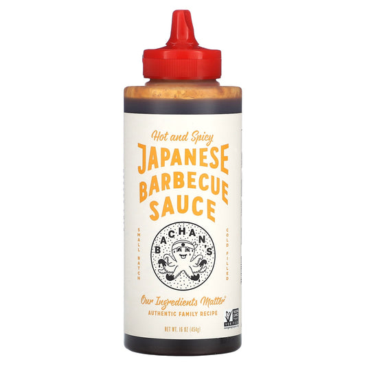 Hot and Spicy Japanese BBQ Sauce by Bachan's, 16 oz - Image 1