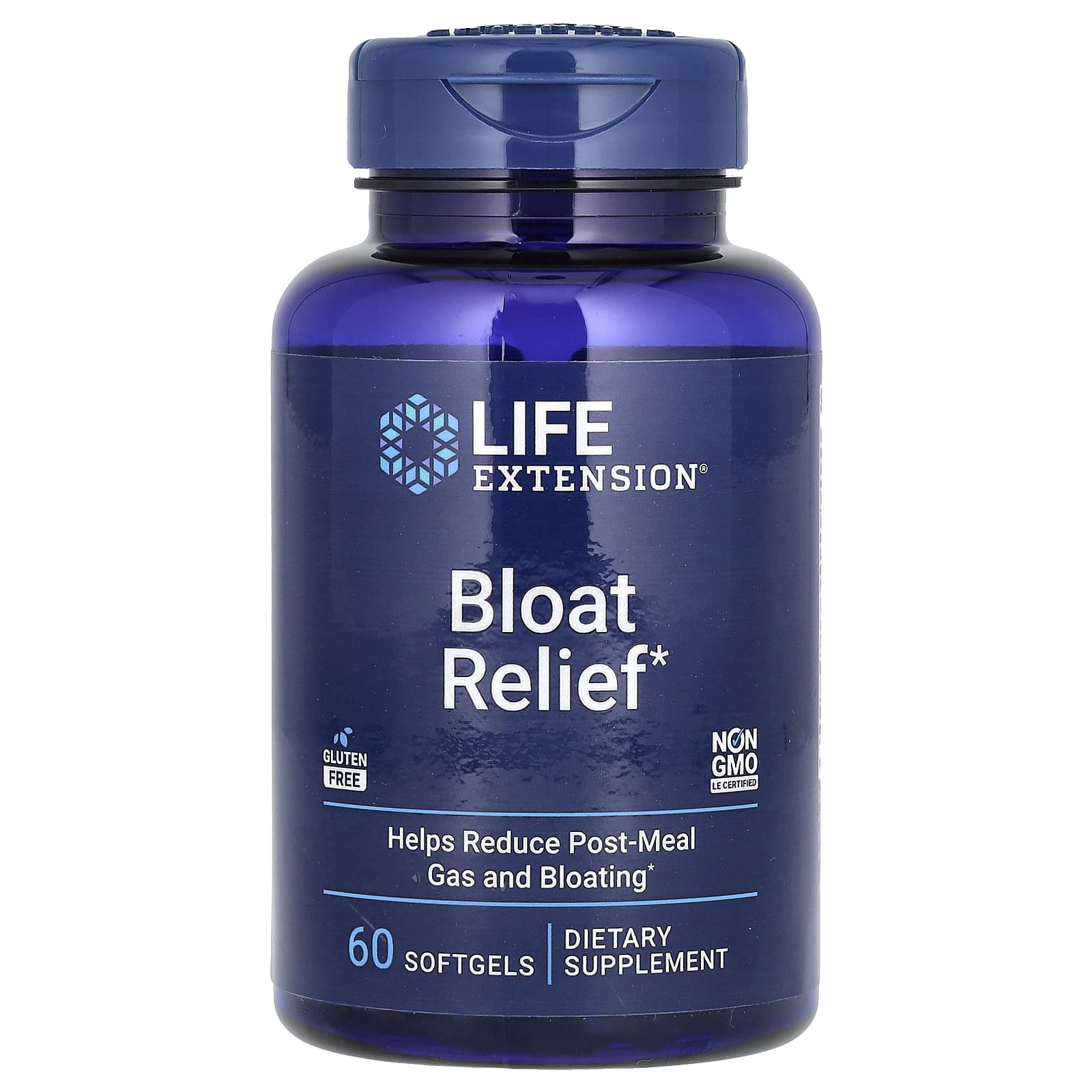 Life Extension, Bloat Relief, 60 Softgels - Image 1