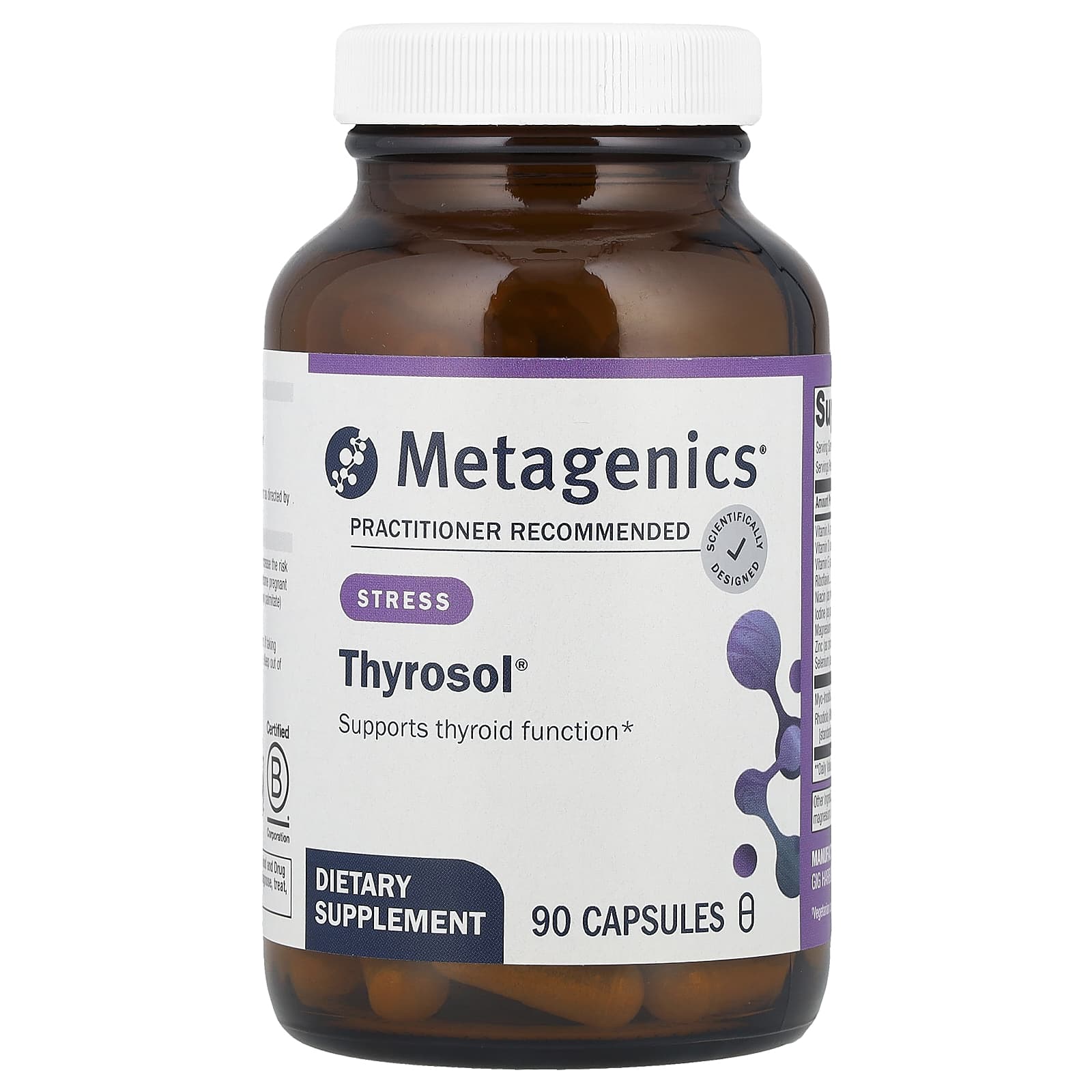 Metagenics, Thyrosol®, 90 Capsules - Image 1