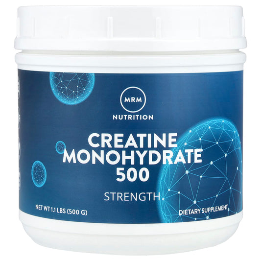 MRM Nutrition, Creatine Monohydrate 500, 1.1 lbs (500 g) - Image 1
