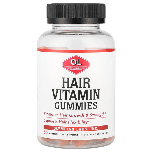 Olympian Labs, Hair Vitamin Gummies, 60 Gummies - Image 1