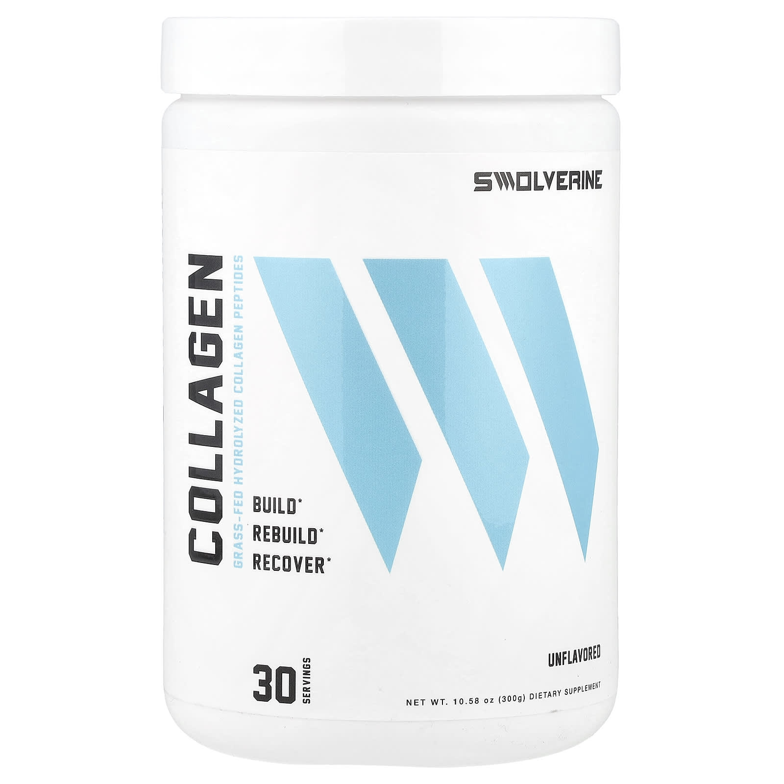 Swolverine, Collagen, Unflavored, 10.58 oz (300 g) - Image 1