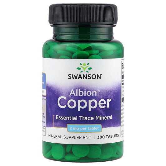 Swanson, Albion® Copper, 2 mg, 300 Tablets - Image 1