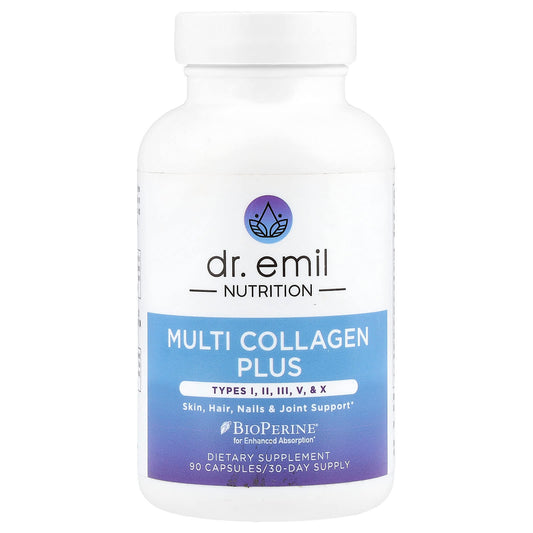 Collagen Supplement for Healthy Skin, Hair, Joints, and Digestion - 90 Capsules - Image 1