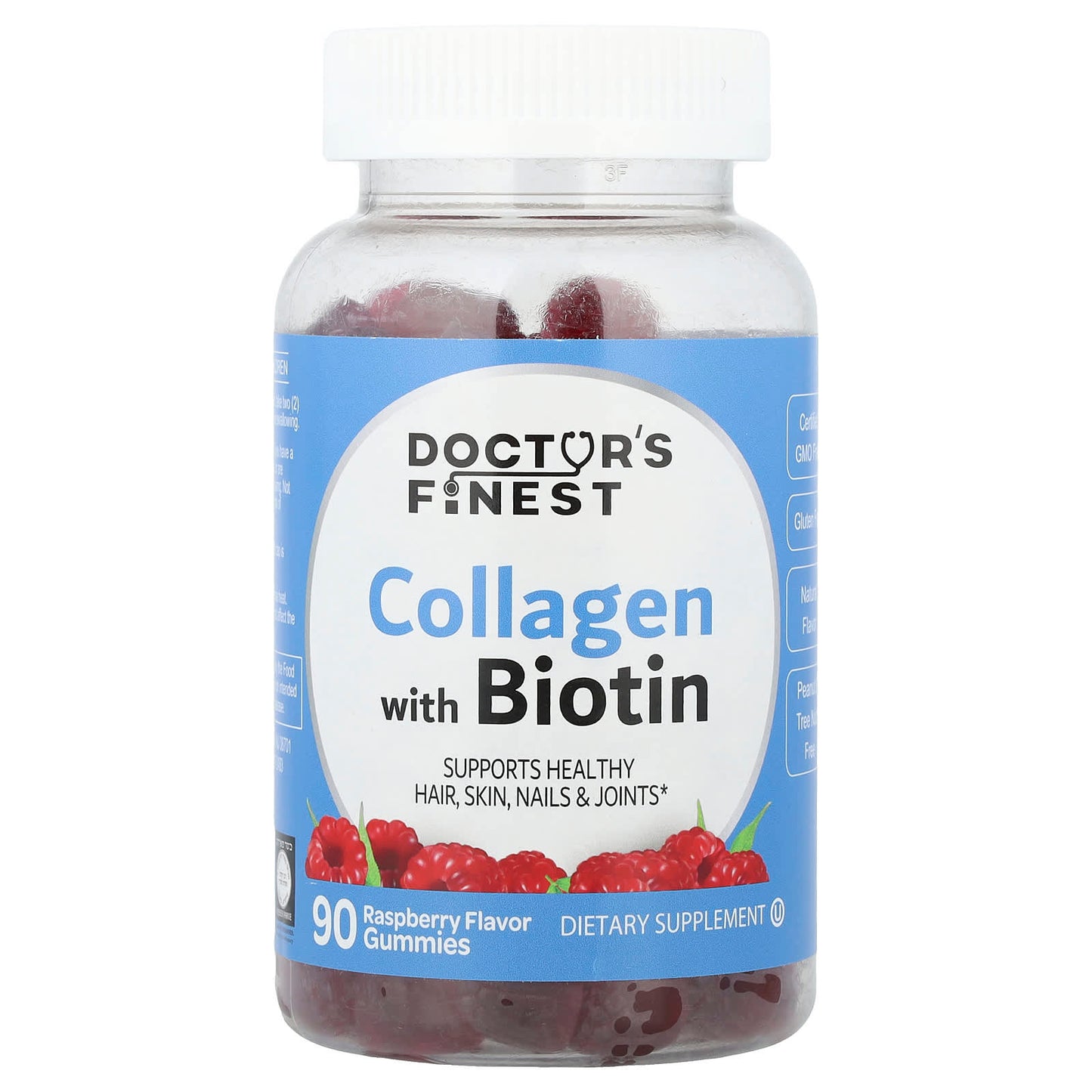 <strong>Collagen Gummies with Biotin for Healthy Hair, Skin, and Joints</strong> by Doctor's Finest - 90 Count - Image 1