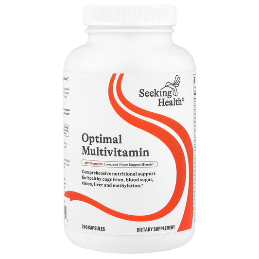 Seeking Health, Optimal Multivitamin, 240 Capsules - Image 1