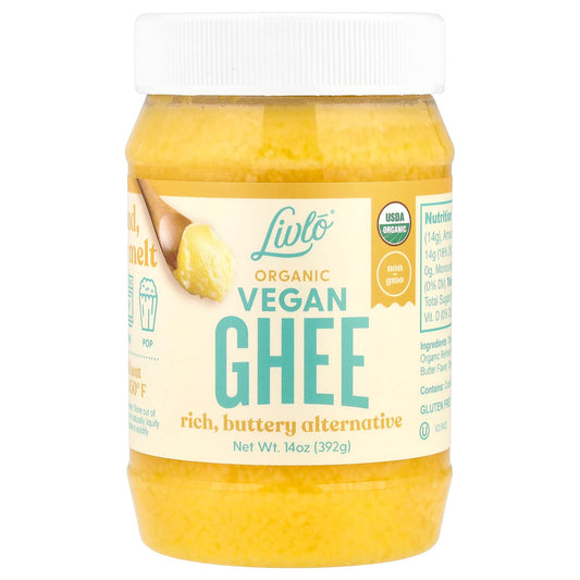 Livlo, Organic Vegan GHEE, 14 oz (392 g) - Image 1