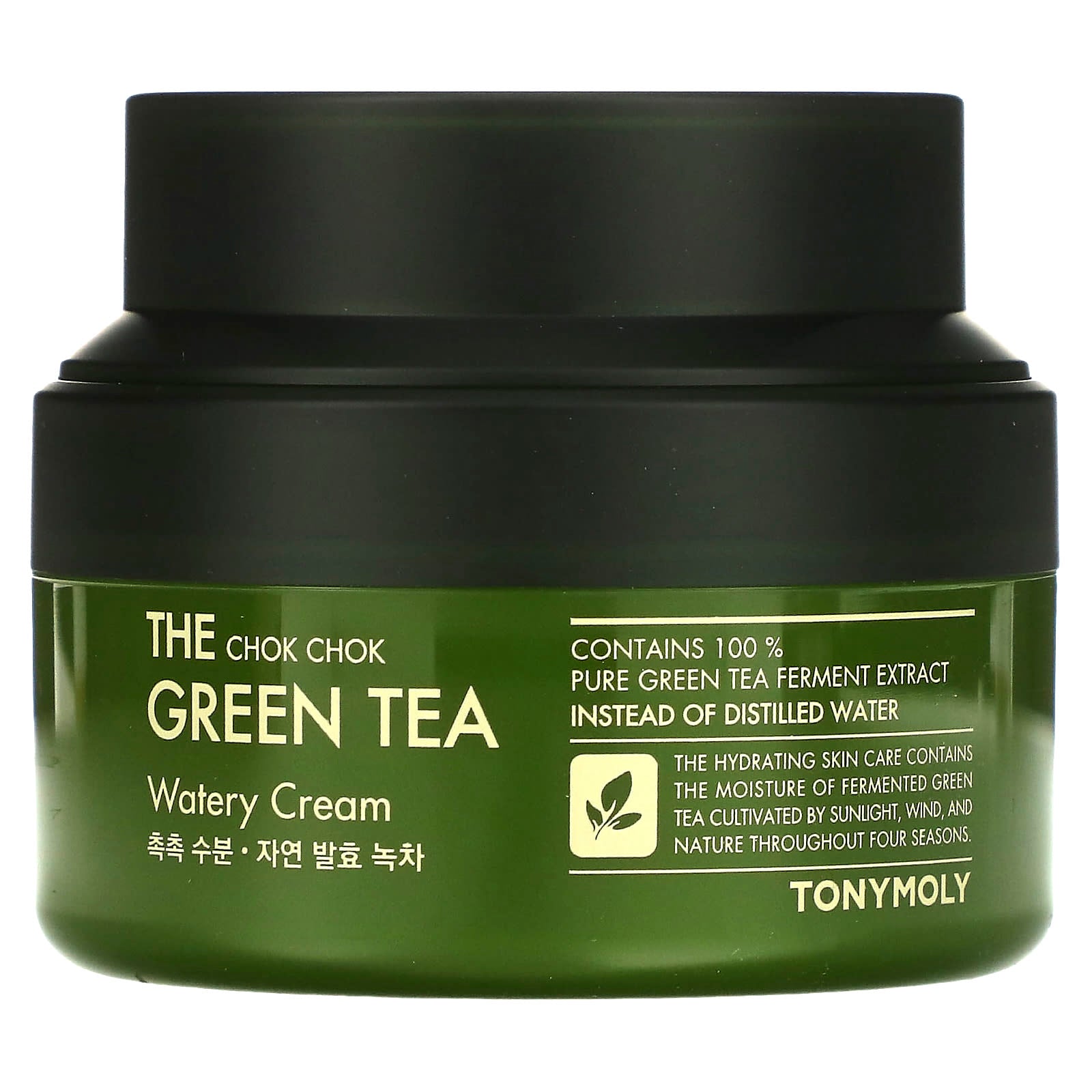 TonyMoly, The Chok Chok Green Tea, Watery Cream, 60 ml - Image 1
