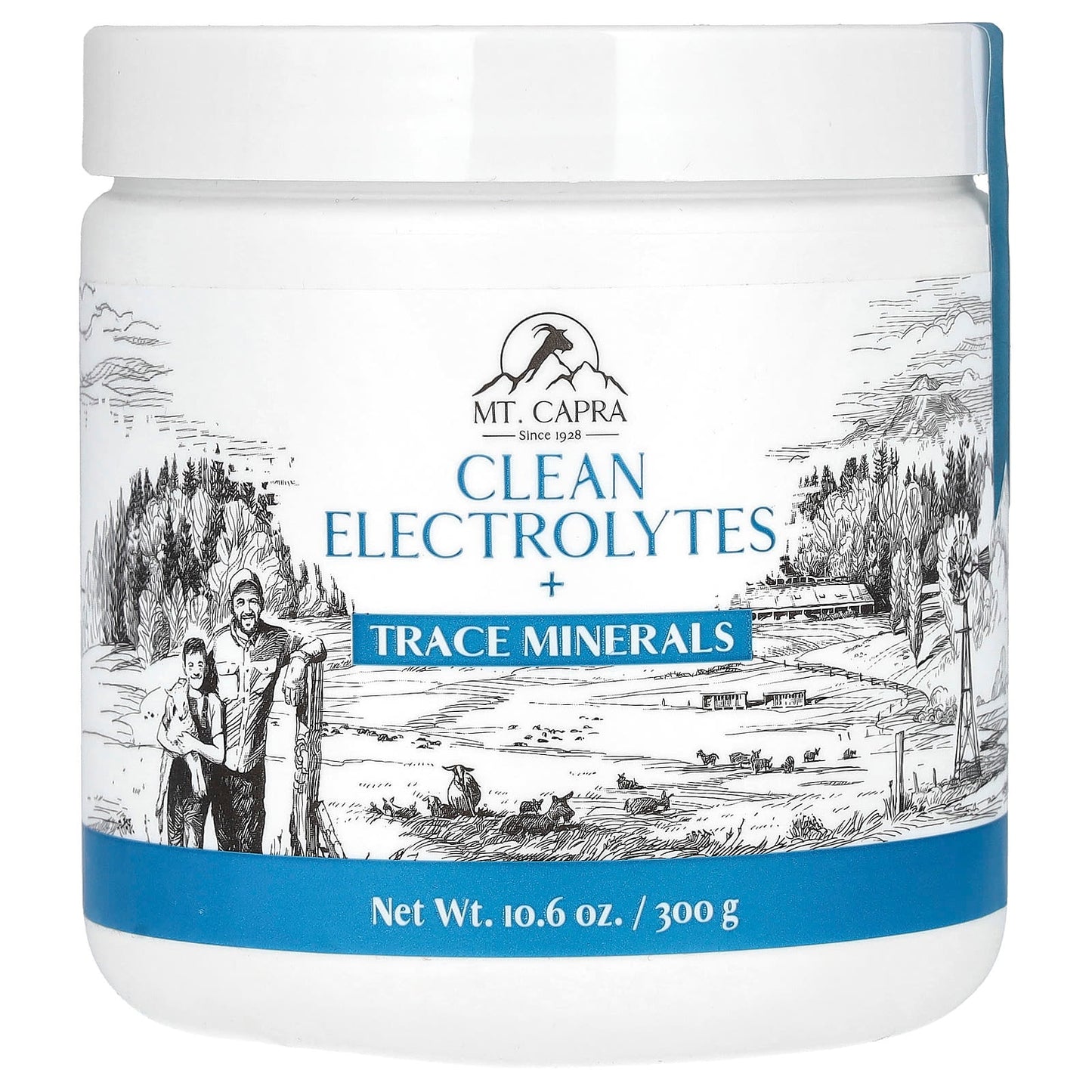 Mt. Capra, Clean Electrolytes + Trace Minerals, 10.6 oz (300 g) - Image 1