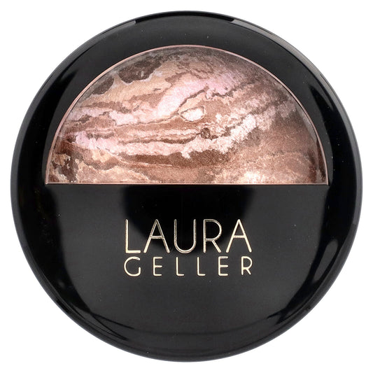 Laura Geller, Baked Bronze-N-Brighten, Multipurpose Bronzer, Medium, 0.32 oz (9 g) - Image 1
