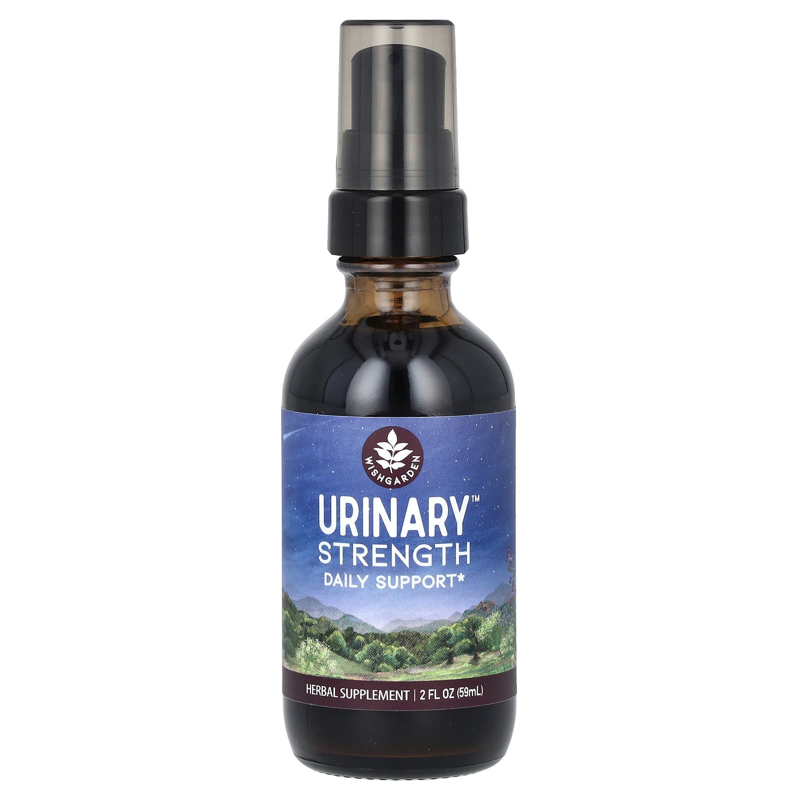 WishGarden Herbs, Urinary Strength, Daily Support, 2 fl oz (59 ml) - Image 1