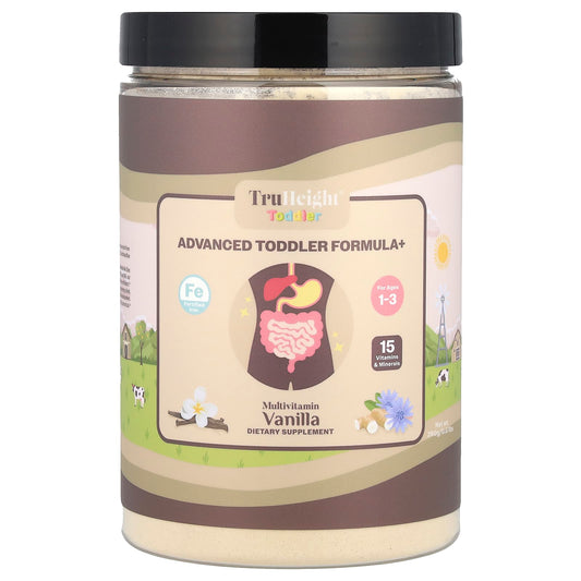 TruHeight, Advanced Toddler Formula+, For Ages 1-3, Vanilla, 0.57 lbs (260 g) - Image 1