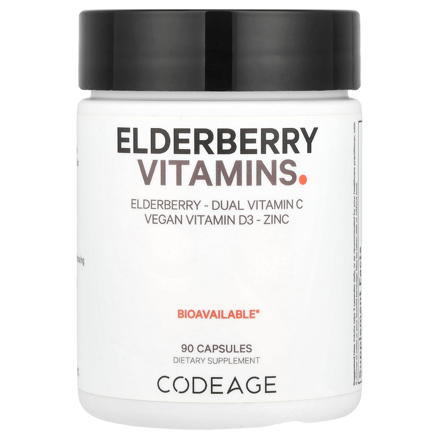 Codeage Elderberry Vitamins - Boost Immunity & Energy - Image 1