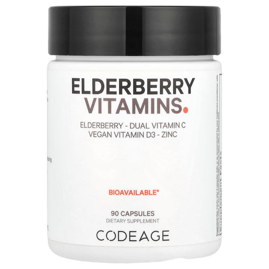 Codeage Elderberry Vitamins - Boost Immunity & Energy - Image 1