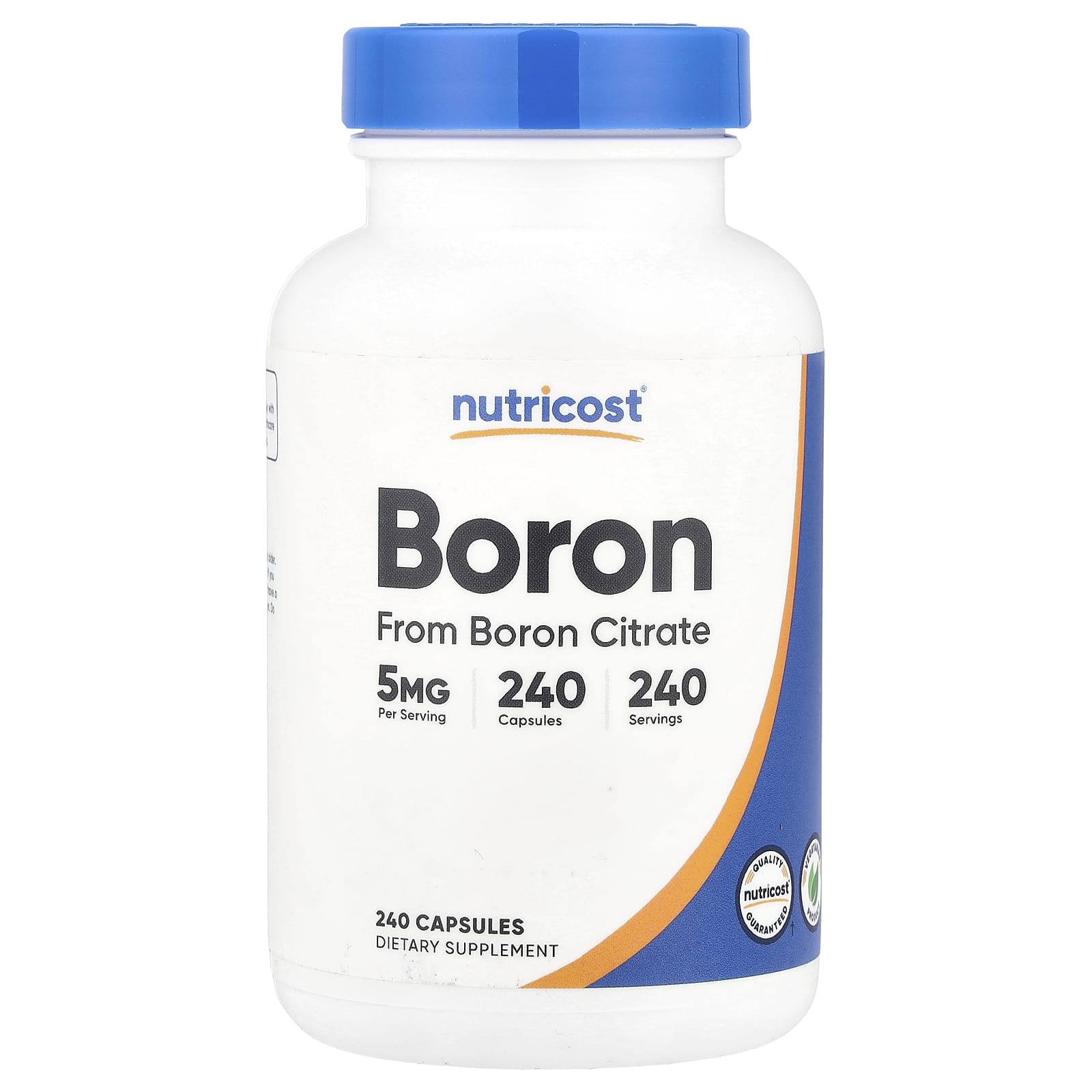 Nutricost, Boron, 5 mg , 240 Capsules - Image 1